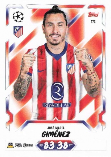 173 José María Giménez (Atlético de Madrid) (MACL2627)