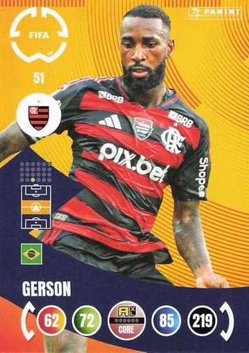 051.  Gerson (CR Flamengo) (PAXLCWC25)