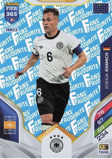 FAN53 (blau) Joshua Kimmich (Germany) (PF365AXL26)