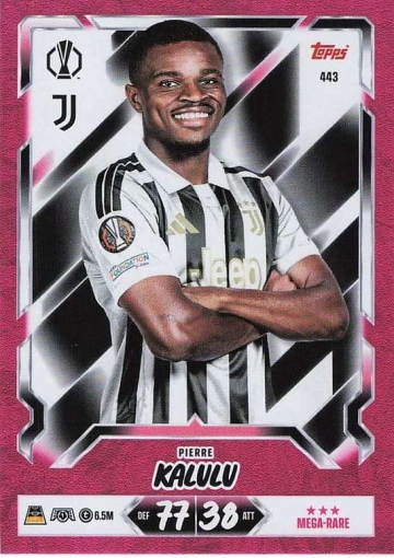 443MR Pierre Kalulu (Juventus) (MACL2627)