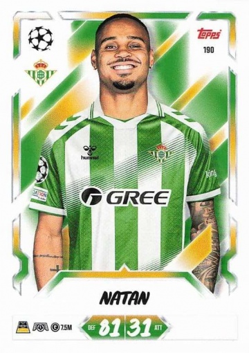 190 Natan (Real Betis Balompié) (MACL2627)