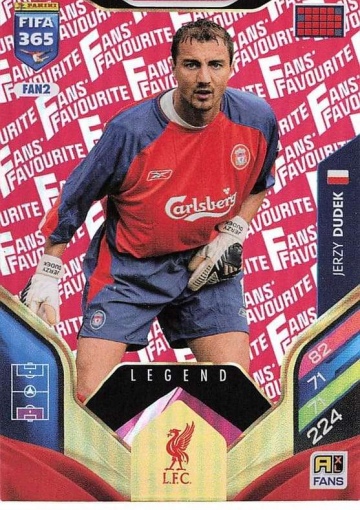 FAN2 (rot)  Jerzy Dudek (Liverpool FC) - Legend (PF365AXL26)