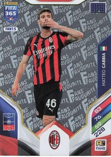 FAN15 Matteo Gabbia (AC Milan) (PF365AXL26)