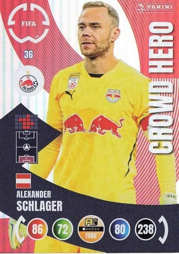 036.  Alexander Schlager (FC Red Bull Salzburg)  -  Crowd Hero (PAXLCWC25)