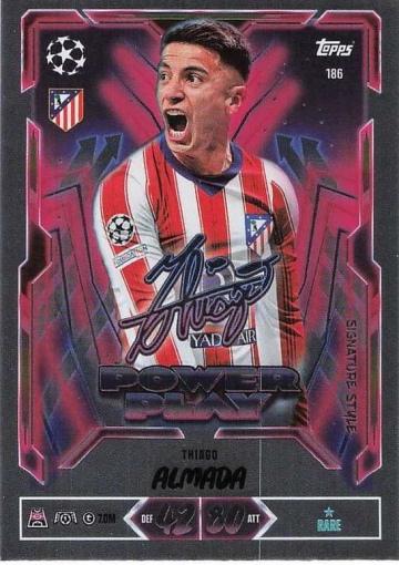 186 Thiago Almada (Atlético de Madrid) - Power Play Signature Style  ★ Rare (MACL2627)