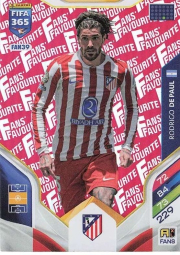 FAN39 (rot) Rodrigo de Paul (Atlético de Madrid) (PF365AXL26)