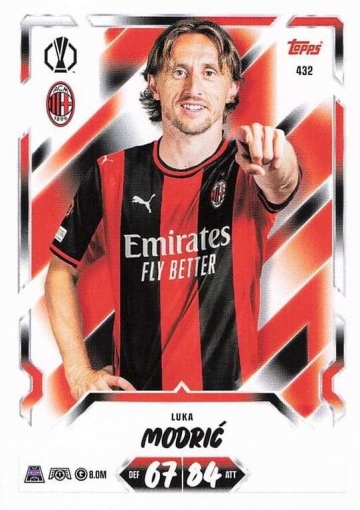 432 Luka Modrić (AC Milan) (MACL2627)