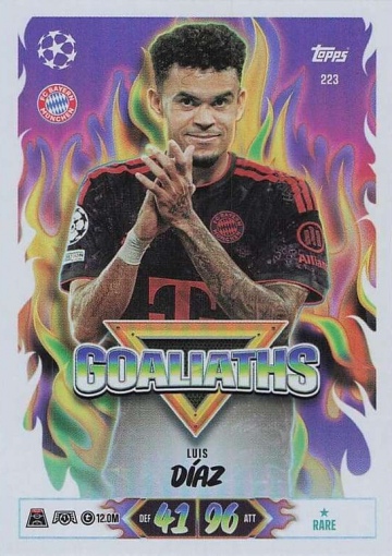 223 Luis Díaz (FC Bayern München) - Goaliaths  ★ Rare (MACL2627)