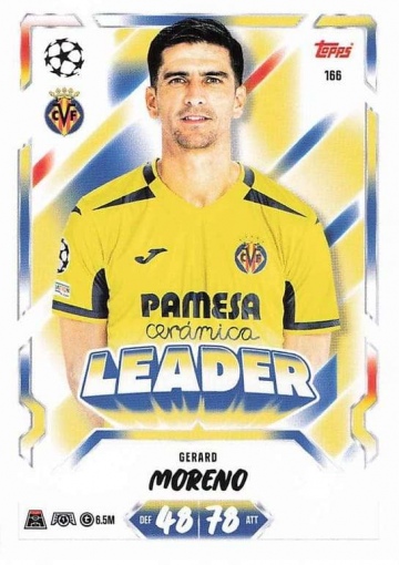 166 Gerard Moreno (Villarreal CF) - Leader (MACL2627)