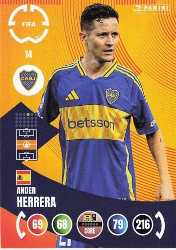 014.  Ander Herrera (CA Boca Juniors) (PAXLCWC25)