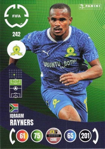 242.  Ioraam Rayners (Mamelodi Sundowns) (PAXLCWC25)