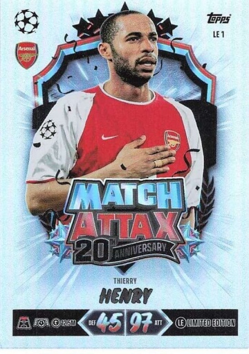 LE 1 - Thierry Henry (Arsenal) (MACL2627)