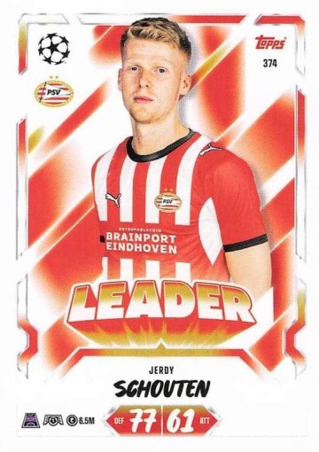 374 Jerdy Schouten (PSV Eindhoven) - Leader (MACL2627)