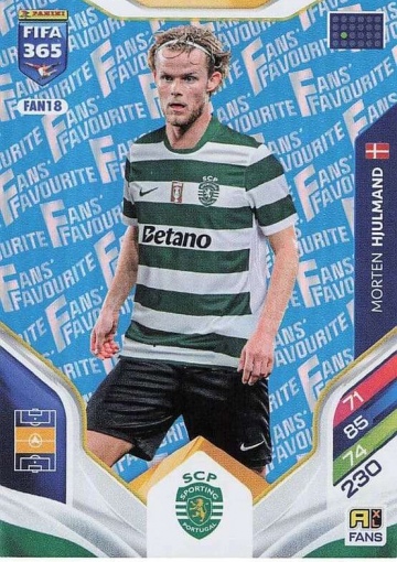 FAN18 (blau) Morten Hjulmand (Sporting CP) (PF365AXL26)