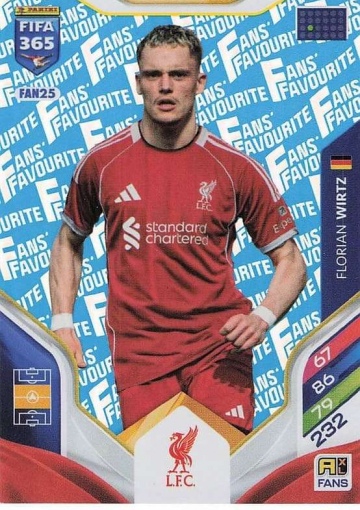 FAN25 (blau) Florian Wirtz (Liverpool FC) (PF365AXL26)