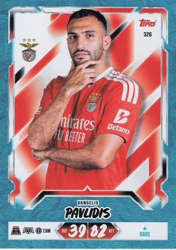 326R Vangelis Pavlidis (SL Benfica) (MACL2627)