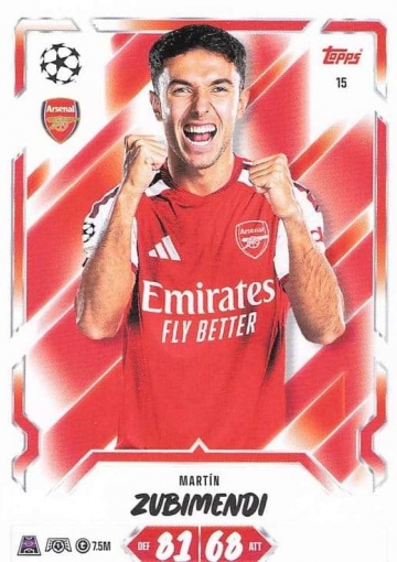 015 Martin Zubimendi (Arsenal) (MACL2627)