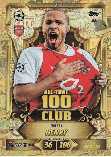 485 Thierry Henry (Arsenal)  (MACL2627)