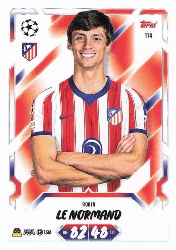 174 Robin Le Normand (Atlético de Madrid) (MACL2627)