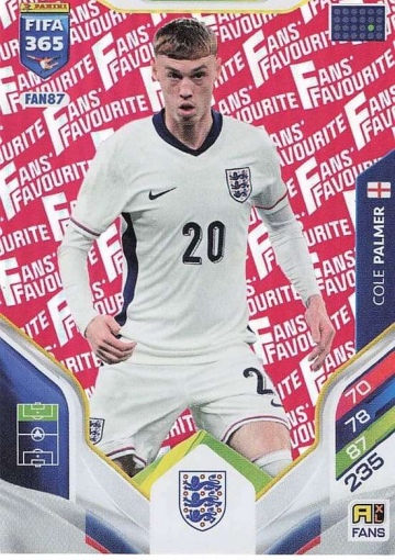 FAN87 (rot) Cole Palmer (England) (PF365AXL26)