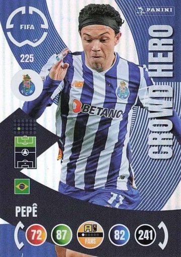 225.  Pepê (FC Porto)  -  Crowd Hero (PAXLCWC25)