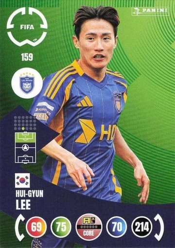 159.  Hui-Gyun Lee (Ulsan HD FC) (PAXLCWC25)