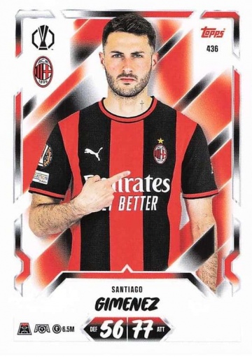 436 Santiago Giménez (AC Milan) (MACL2627)