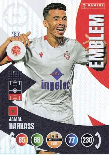 190.  Emblem / Jamal Harkass (Wydad AC) (PAXLCWC25)