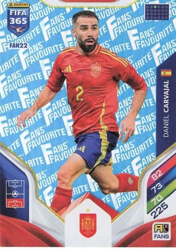 FAN22 (blau) Daniel Carvajal (Spain) (PF365AXL26)