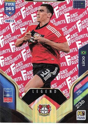 FAN12 (rot) Lúcio (Bayer 04 Leverkusen) - Legend (PF365AXL26)