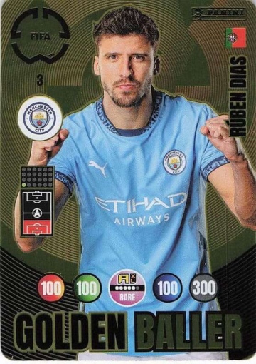 003.  Rúben Dias (Manchester City) (PAXLCWC25)