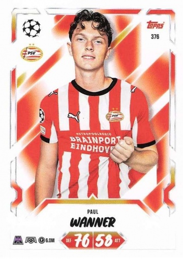 376 Paul Wanner (PSV Eindhoven) (MACL2627)