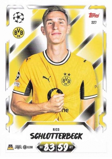 227 Nico Schlotterbeck (Borussia Dortmund) (MACL2627)