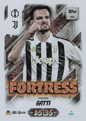 458 Federico Gatti (Juventus) - Fortress  ★ Rare (MACL2627)