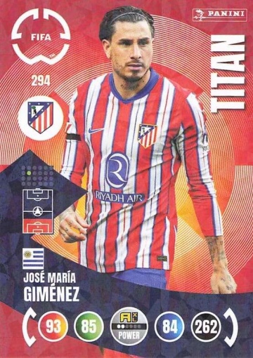 294.  José María Giménez (Atlético de Madrid) (PAXLCWC25)