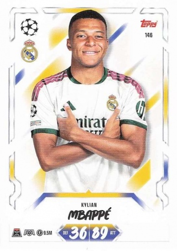146 Kylian Mbappé (Real Madrid CF) (MACL2627)