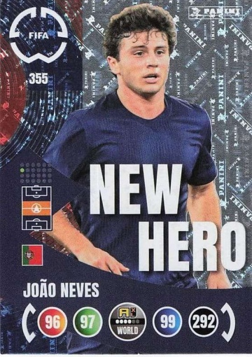 355.  João Neves (Paris Saint-Germain) (PAXLCWC25)