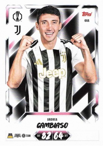 444 Andrea Cambiaso (Juventus) (MACL2627)