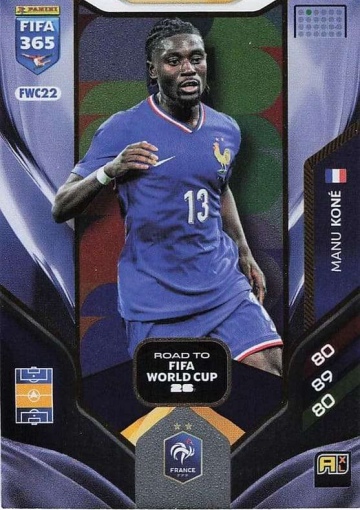 FWC22 Manu Kone (France) (PF365AXL26)