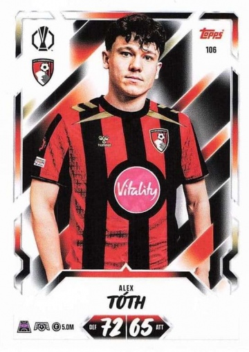 106 Alex Toth (AFC Bournemouth) (MACL2627)