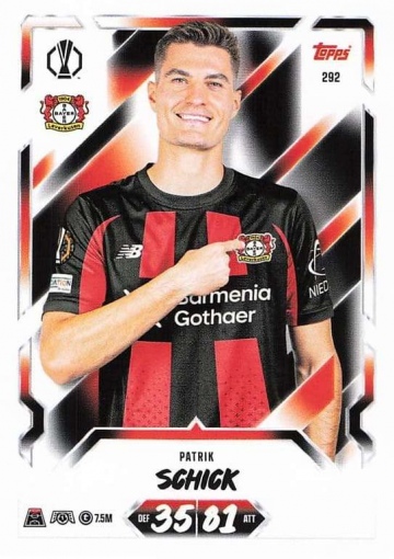292 Patrik Schick (Bayer 04 Leverkusen) (MACL2627)