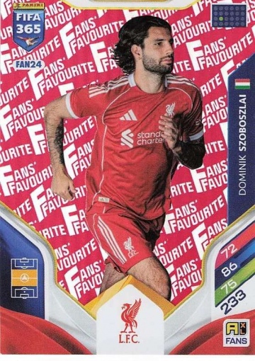 FAN24 (rot) Dominik Szoboszlai (Liverpool FC) (PF365AXL26)