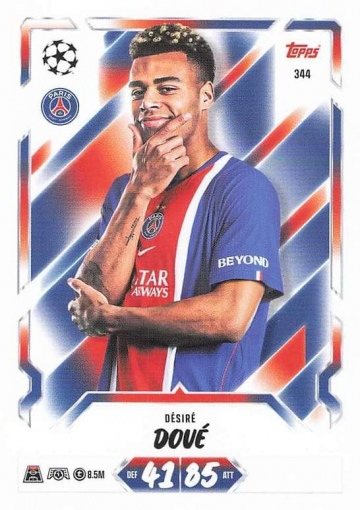 344 Désiré Doué (Paris Saint-Germain) (MACL2627)