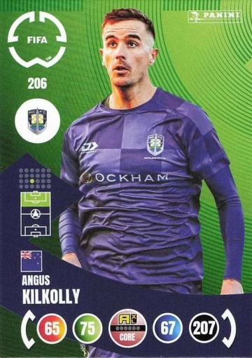 206.  Core Angus Kilkolly (Auckland City FC) (PAXLCWC25)