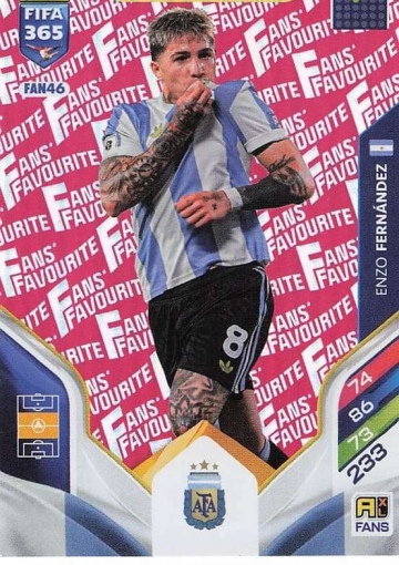 FAN46 (rot) Enzo Fernández (Argentina) (PF365AXL26)