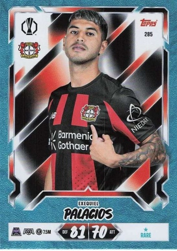285Rare Exequiel Palacios (Bayer 04 Leverkusen) (MACL2627)