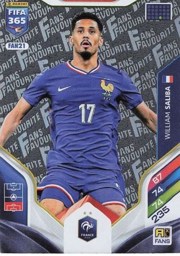 FAN21 William Saliba (France) (PF365AXL26)