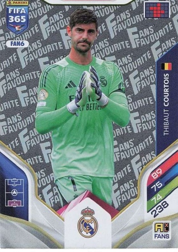 FAN6 Thibaut Courtois (Real Madrid C.F.) (PF365AXL26)