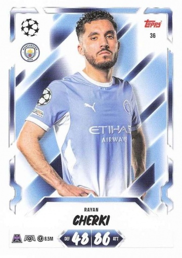 036 Rayan Cherki (Manchester City) (MACL2627)