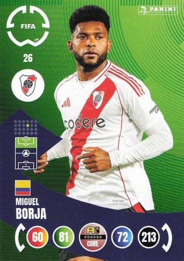 026.  Miguel Borja (CA River Plate) (PAXLCWC25)